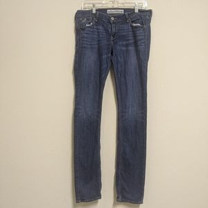 Hollister jeans size 9L stretch blue